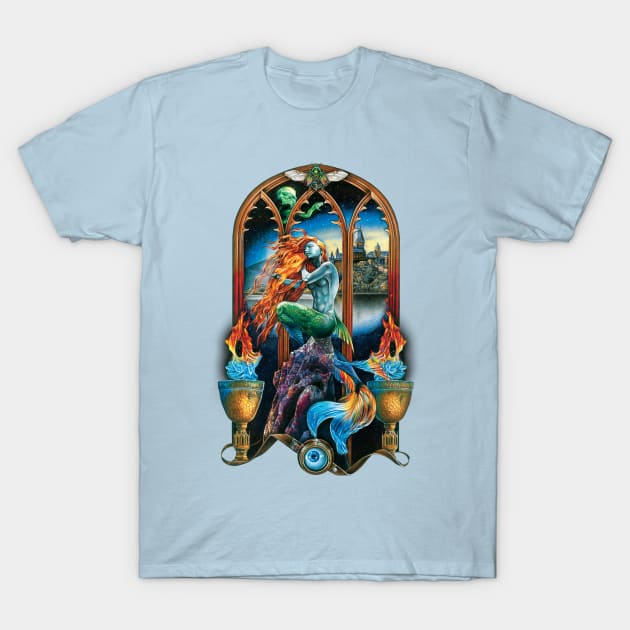 The Goblet of Fire T-Shirt by chloetattooartist